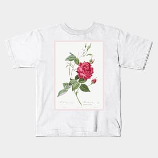 Blood-Red Bengal Rose Kids T-Shirt